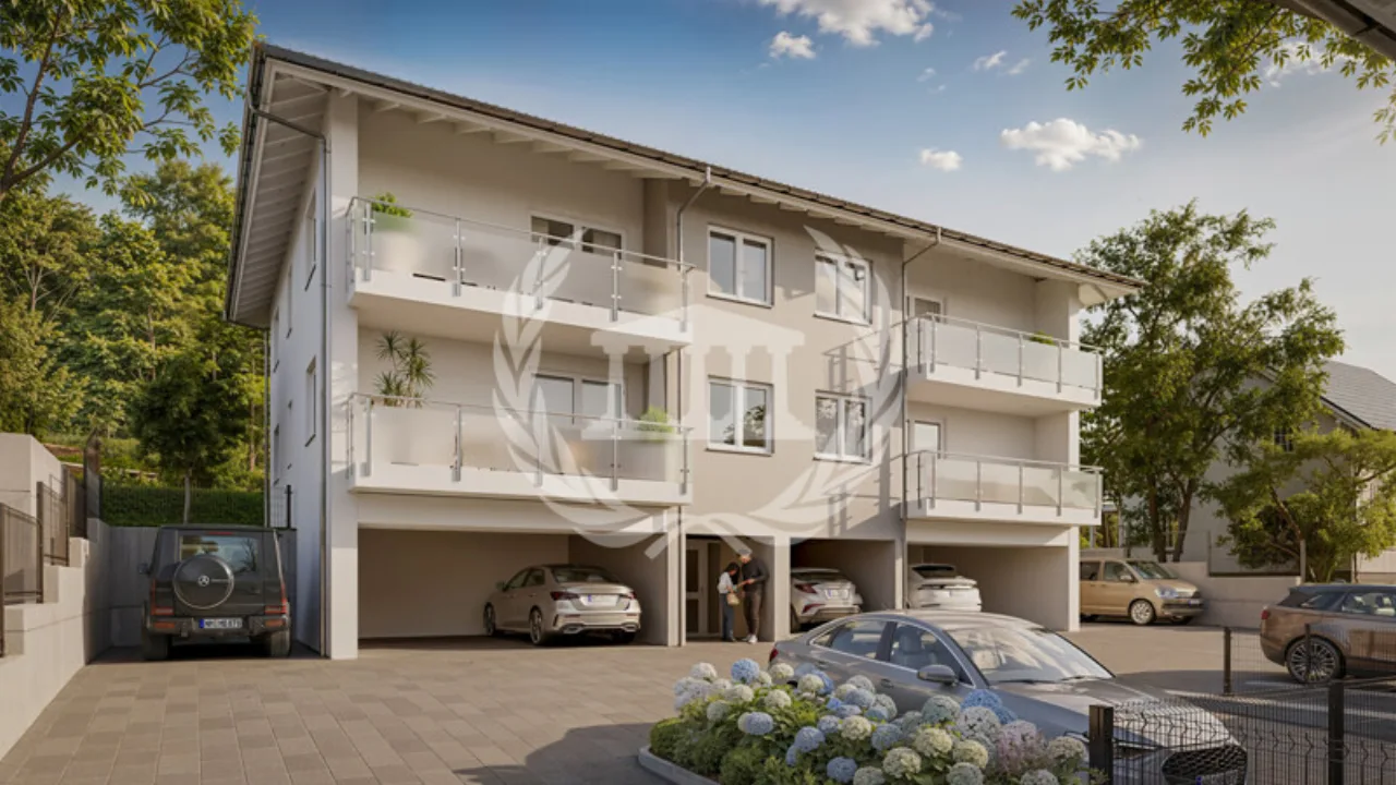 Haus 2: Mehrfamilienhaus mit 4 Wohneinheiten in Thalmassing — Neubau von OLYMP Haus