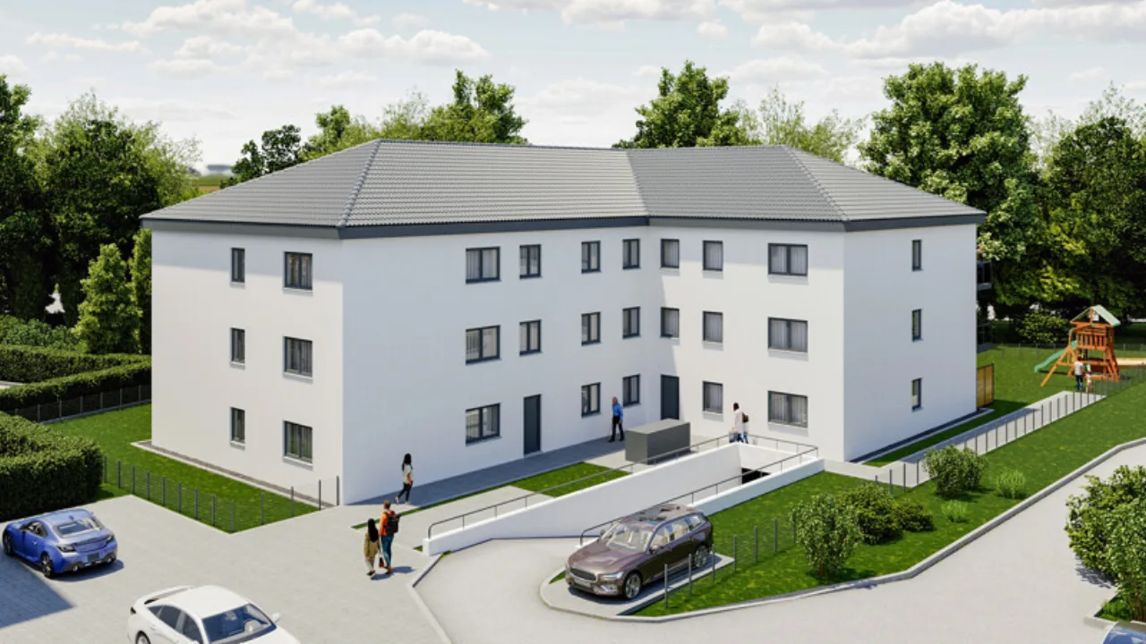 Mehrfamilienhaus mit 12 Wohneinheiten in Köfering — Neubau von OLYMP Haus