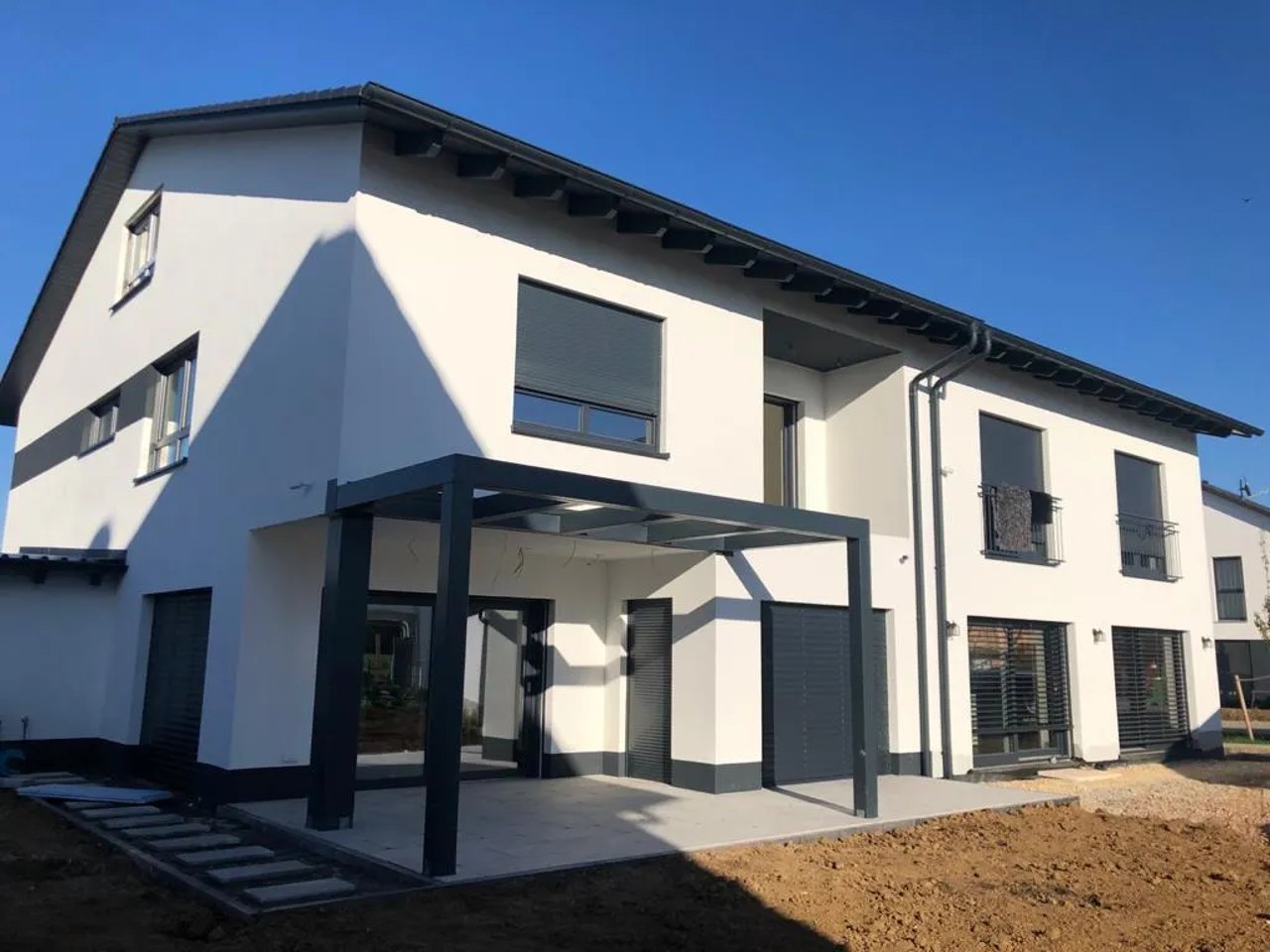 Doppelhaus in Barbing — Ansicht 1