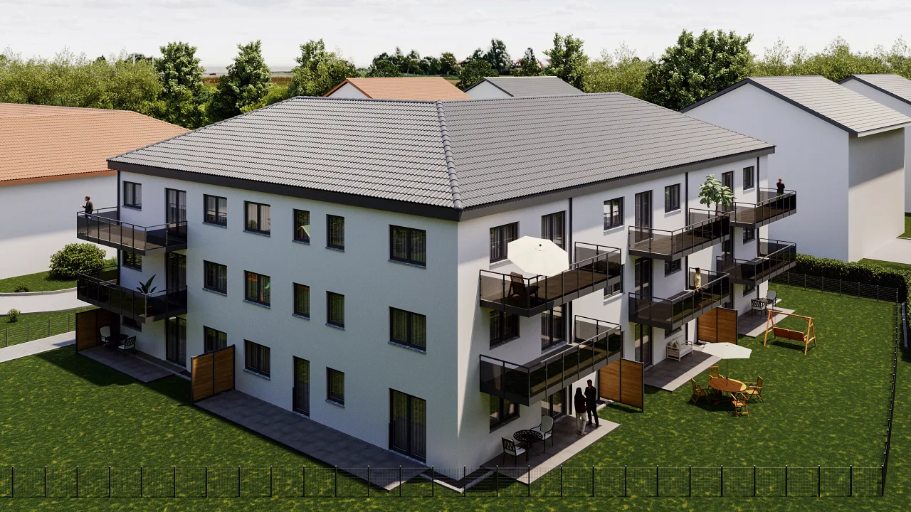 Mehrfamilienhaus in Köfering — Ansicht 3